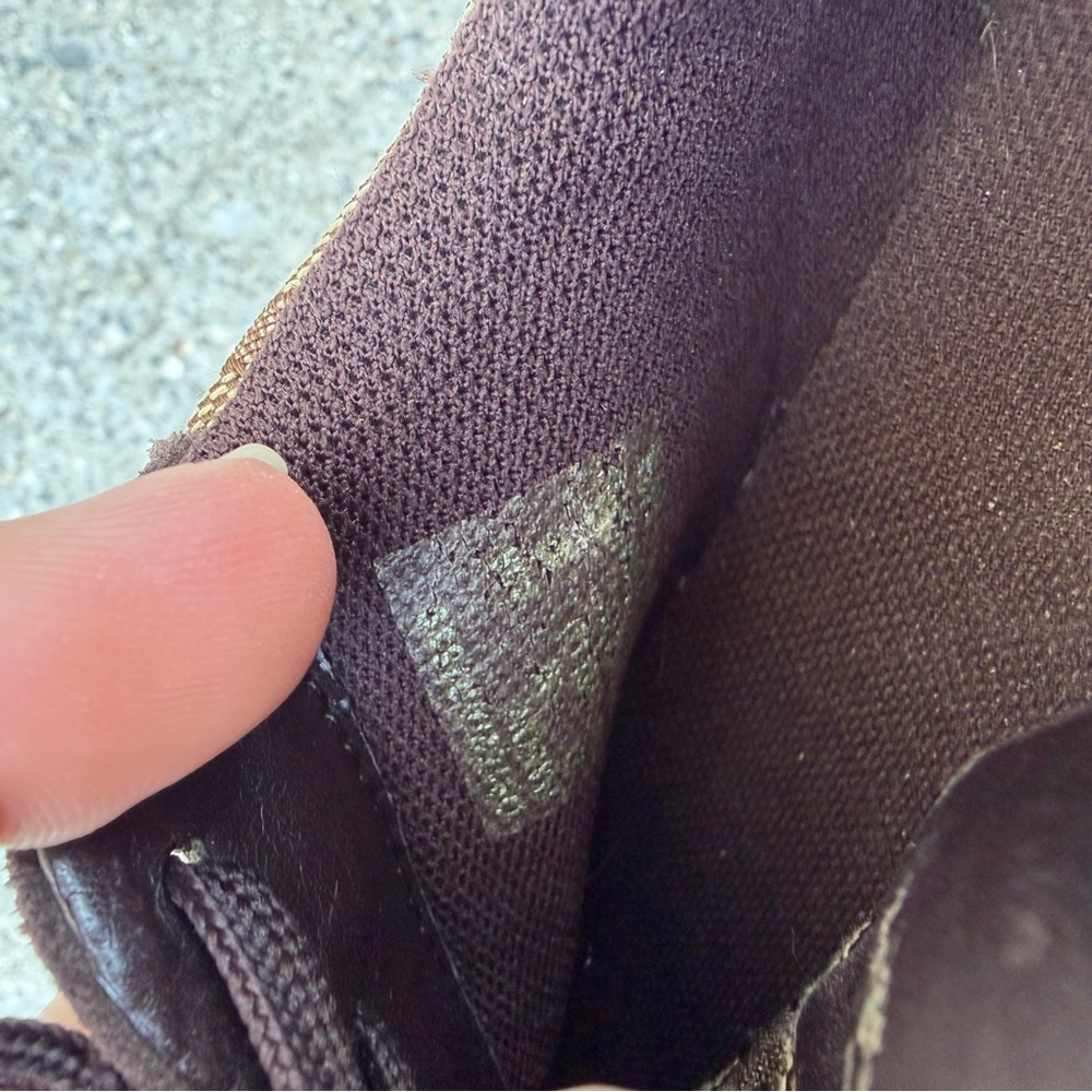 Coach Y2K Mason Signature Jacquard in Brown 38 - Picture 8 of 9